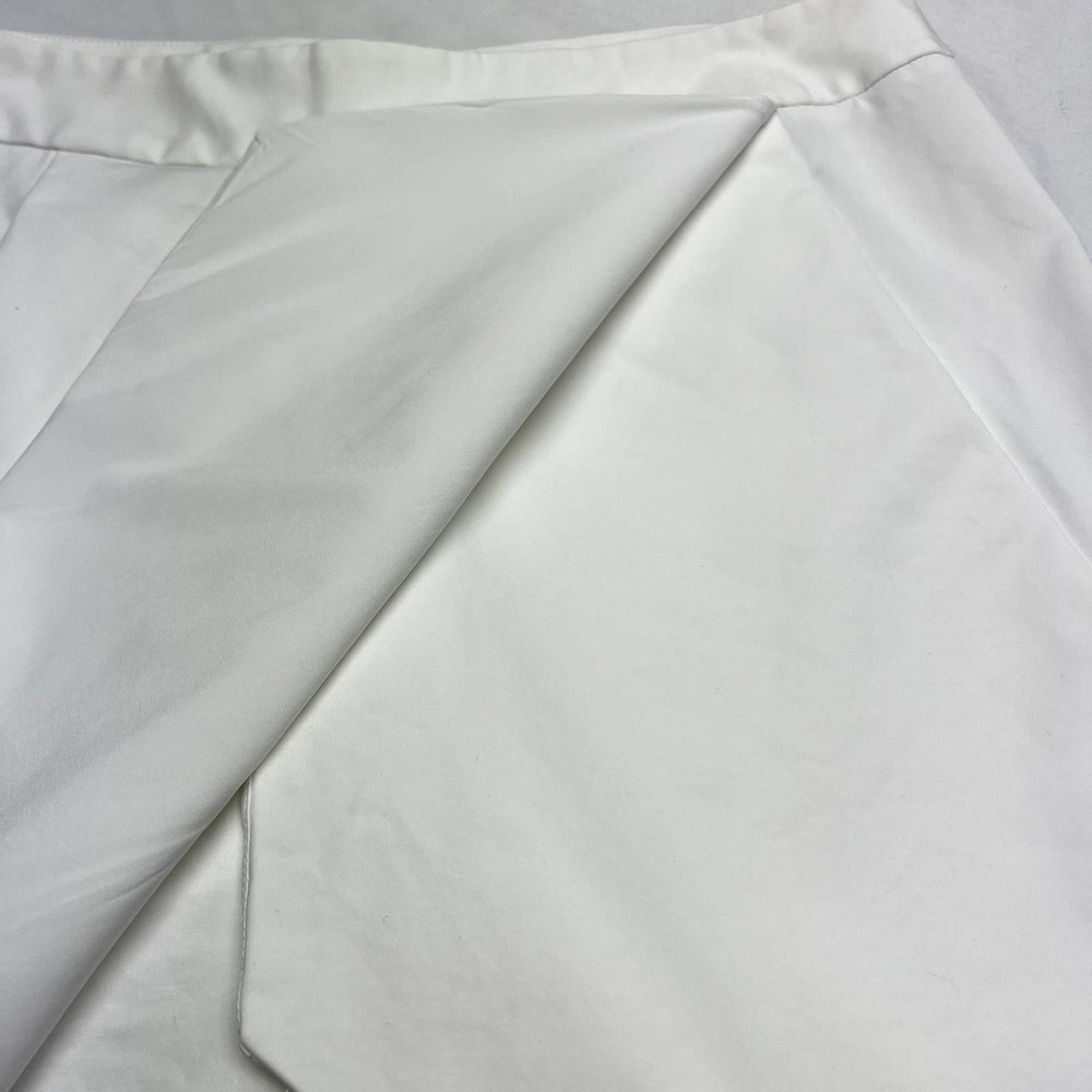 J. McLaughlin Skort Asymmetric Envelope Front White Women's Size 4 - Picture 2 of 10
